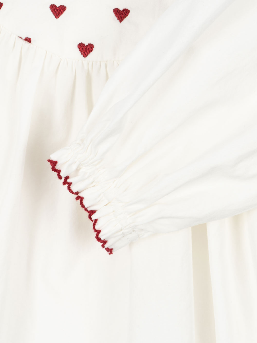 Sukienka z haftowanymi elementami Coeur AW25