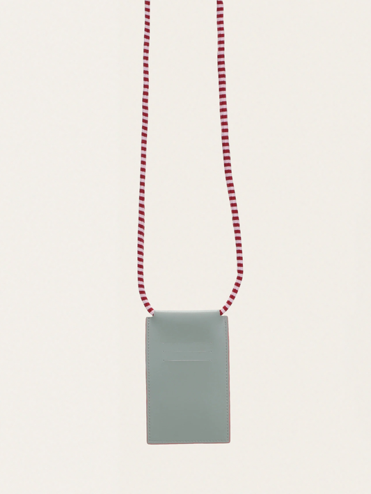 Etui na telefon Wonders  coral pink + reed green