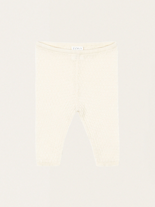 Bawełniane spodenki z dzianiny pointelle Venti