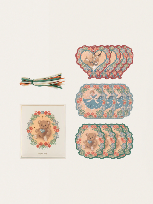 Zawieszki do prezentów - 12 szt.