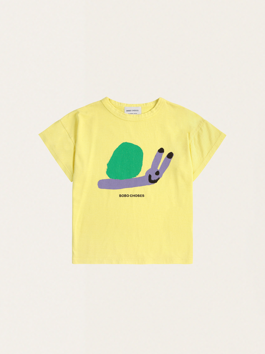 Bawełniany T-shirt Kids Funny Snail