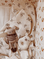 Ekologiczna przytulanka z alpaki Bunny Sepia vintage top