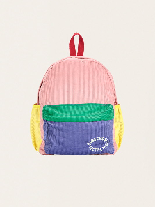 Sztruksowy plecak Tic Tac Toe