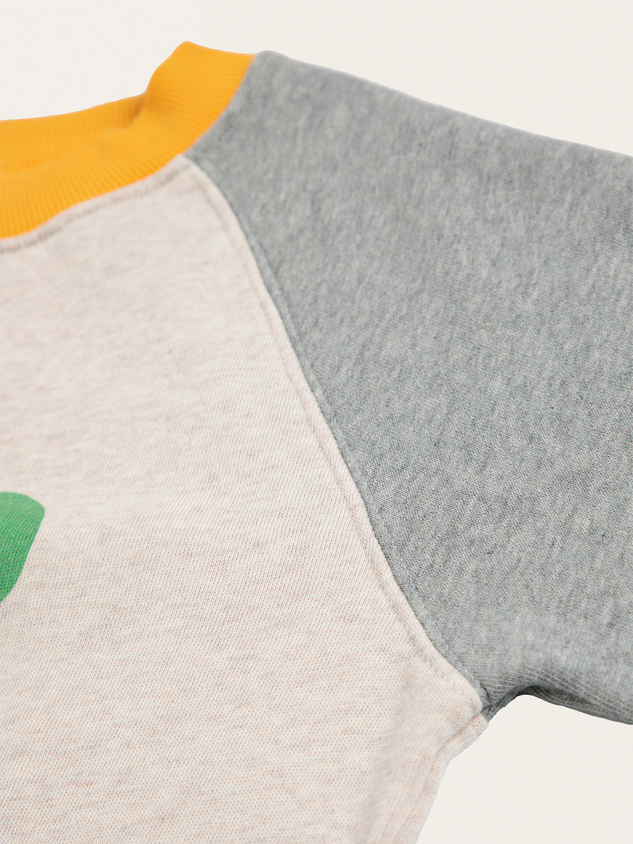 Bawełniana bluza z raglanowym rękawem Kids Lucky Clover