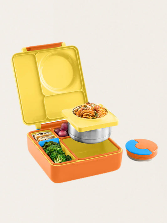 Lunchbox z przegródkami i termosem OmieBox