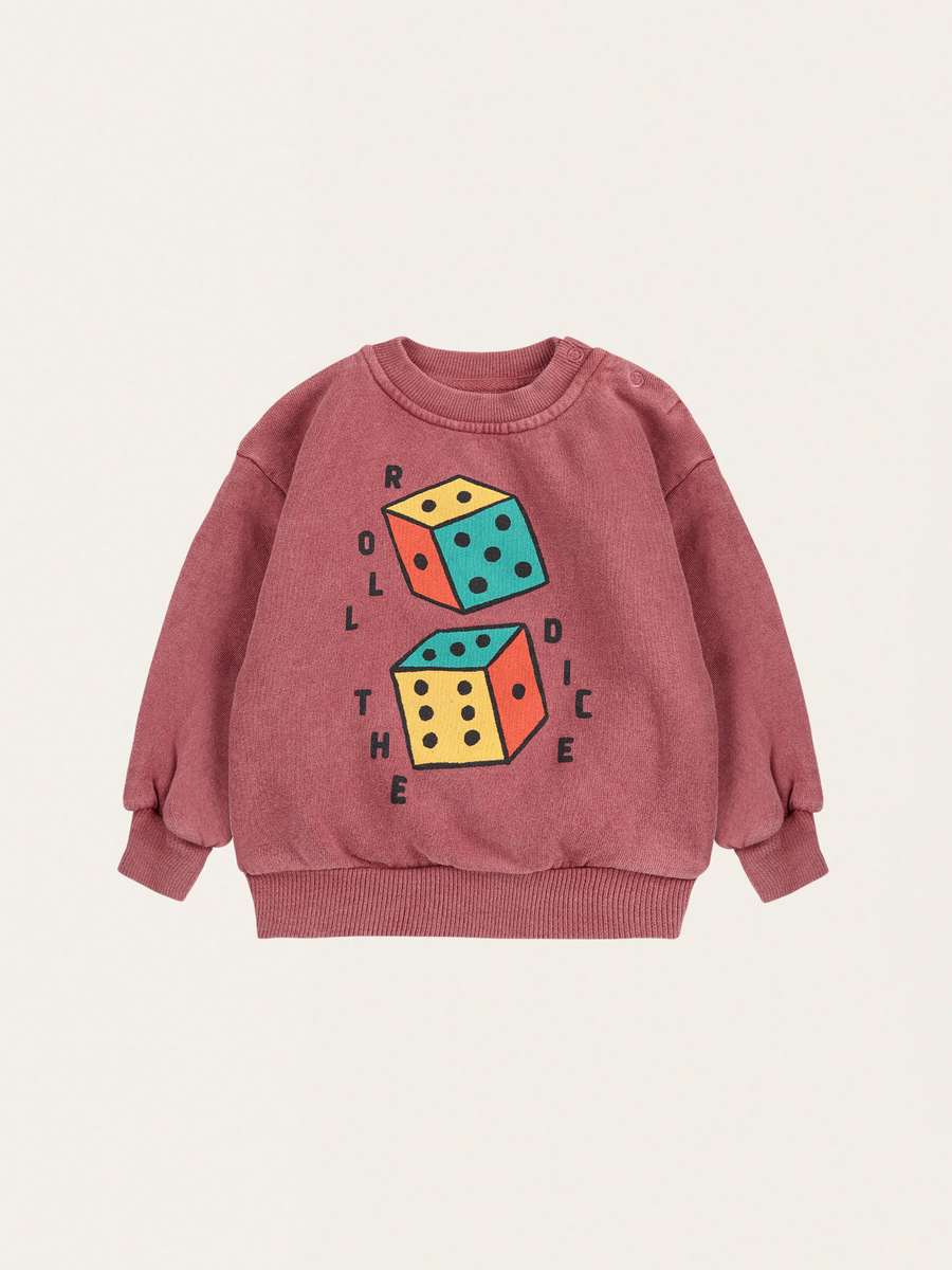 Bawełniana bluza Baby Roll The Dice