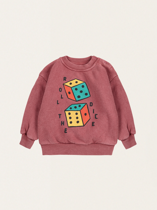 Bawełniana bluza Baby Roll The Dice