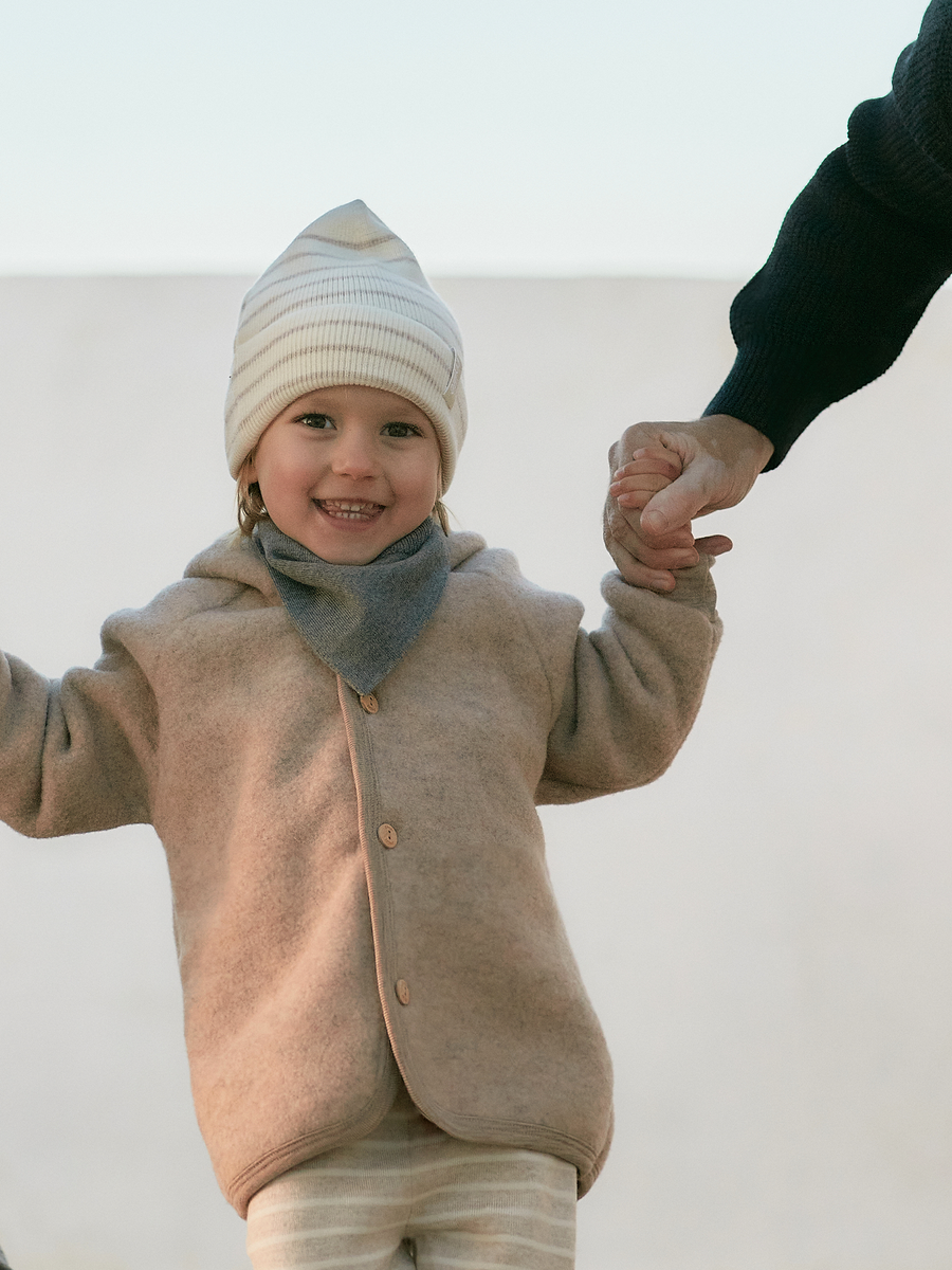 Czapka typu beanie z wełny merino 'Fine'