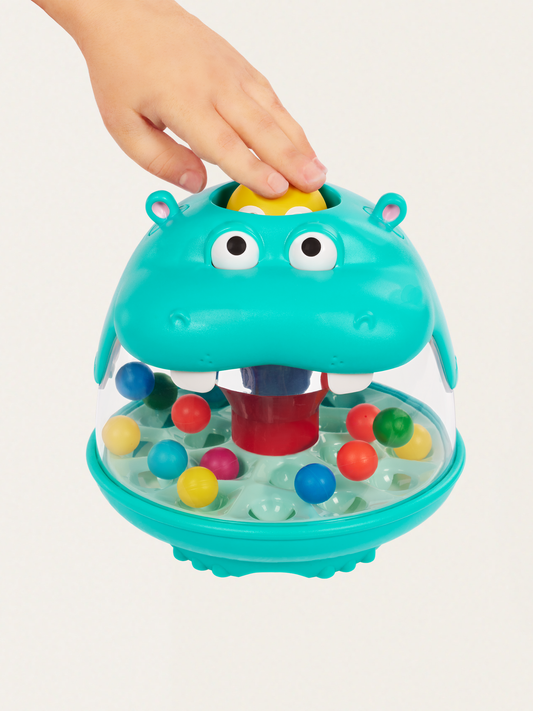 Party Pop Hippo – hipopotam z wirującymi kuleczkami