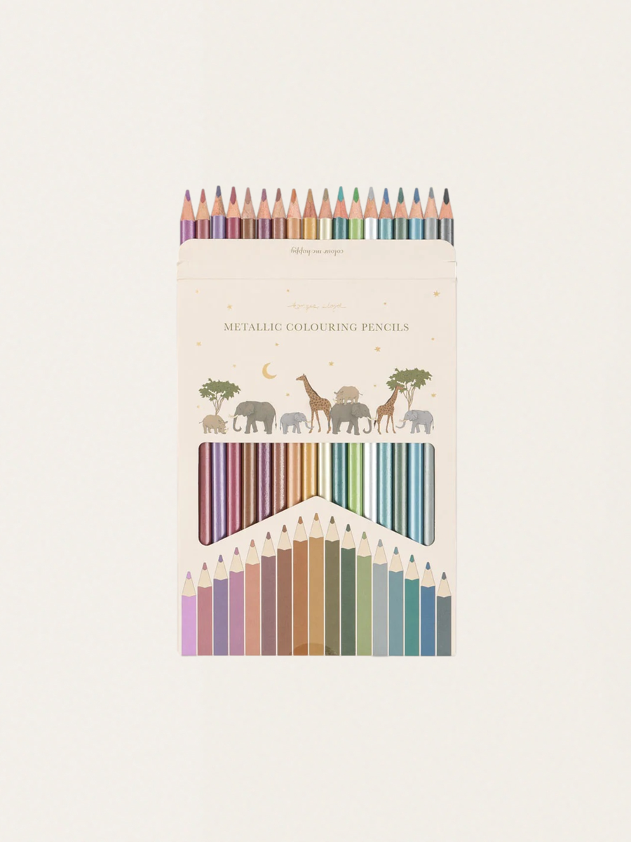 Kredki Metallic Coloring Pencils