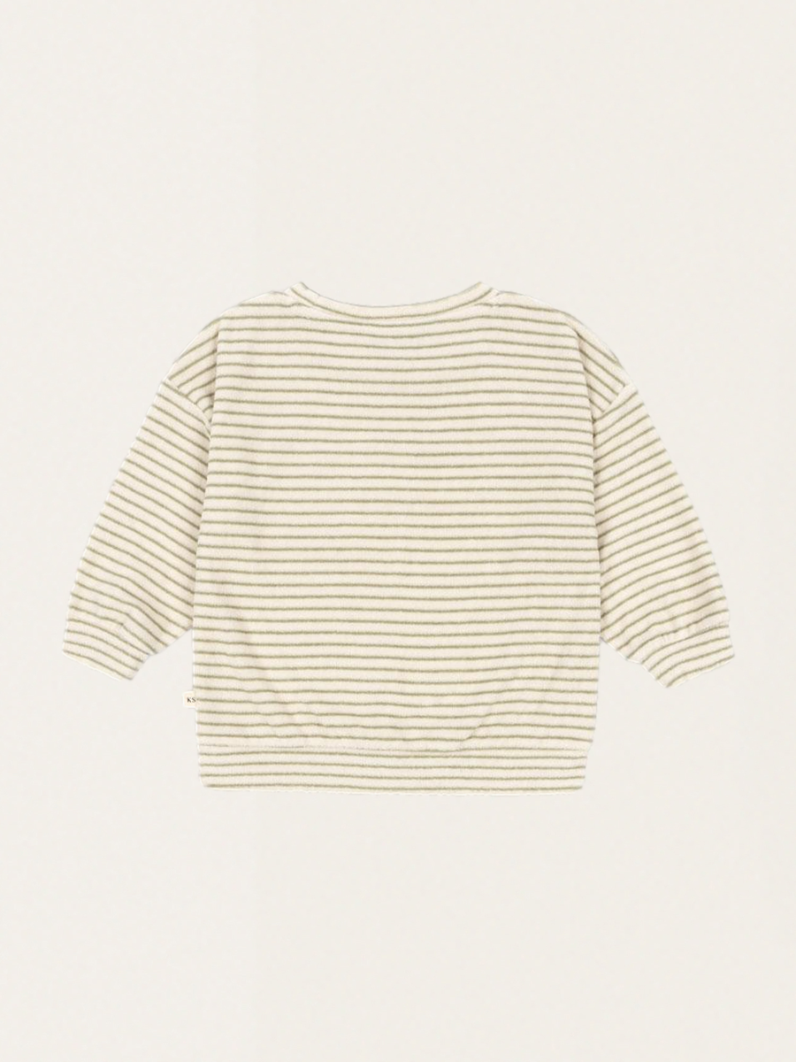 Bluza frotte Itty Tea Stripe