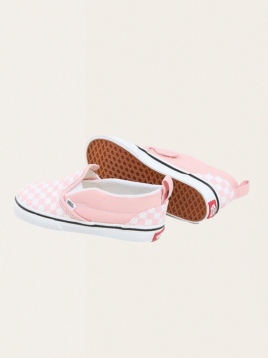 Tenisówki wsuwane Checkerboard Slip-On V Pink