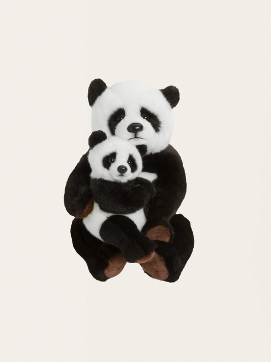 Przytulanka WWF - Mama panda z dzieckiem