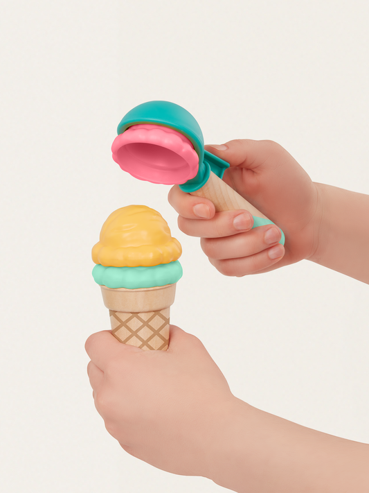 Auto lodziarnia z magnetyczną łyżką do lodów Sweet Scoops