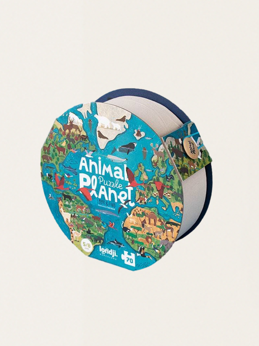 Puzzle z grą obserwacyjną Animal Planet