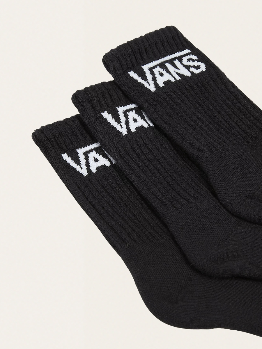 Skarpetki Classic Vans Crew 3 szt. Black