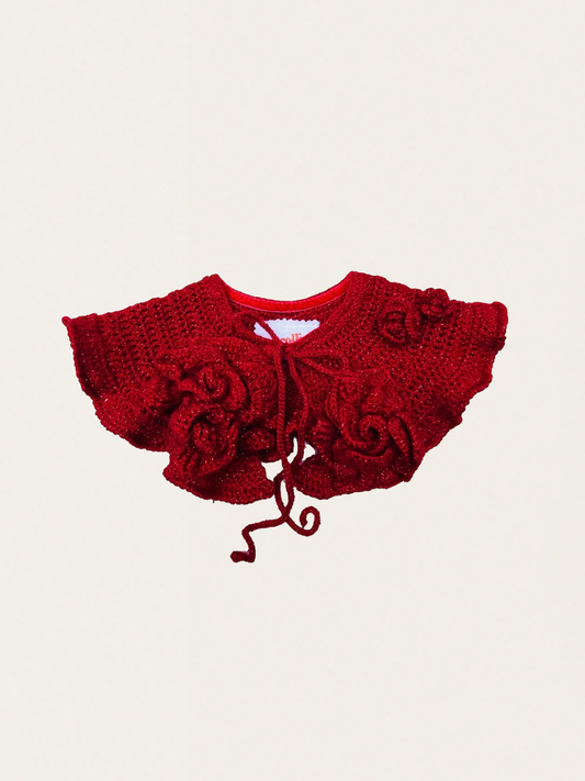 Haftowany kołnierzyk dziecięcy