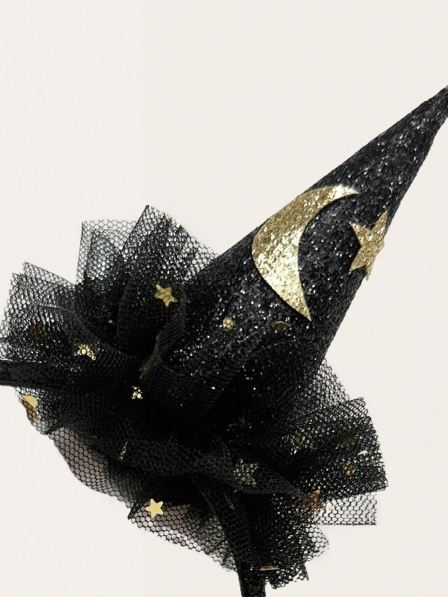 Opaska na włosy Sparkle Witches Hat