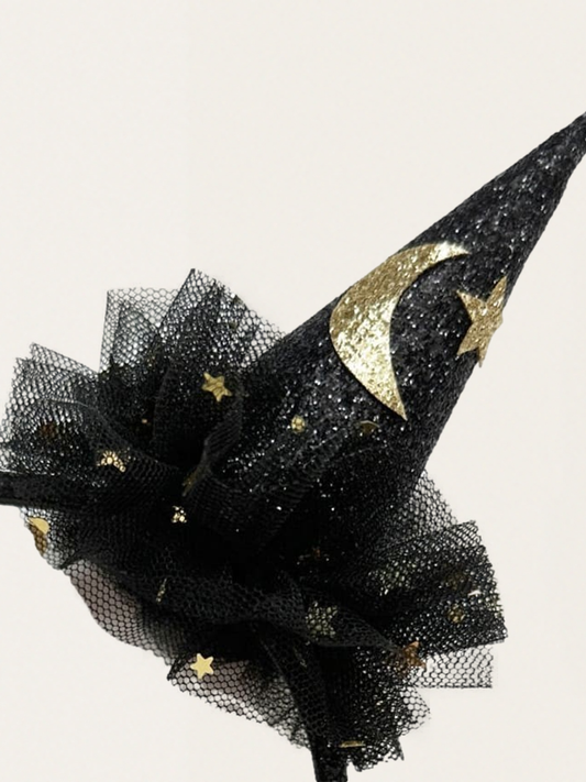 Opaska na włosy Sparkle Witches Hat