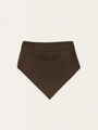 Chustka / bandanka z wełny merino Chocolate Brown