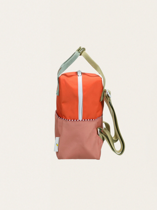 Mały plecak dziecięcy Wonders lifebuoy orange + coral pink