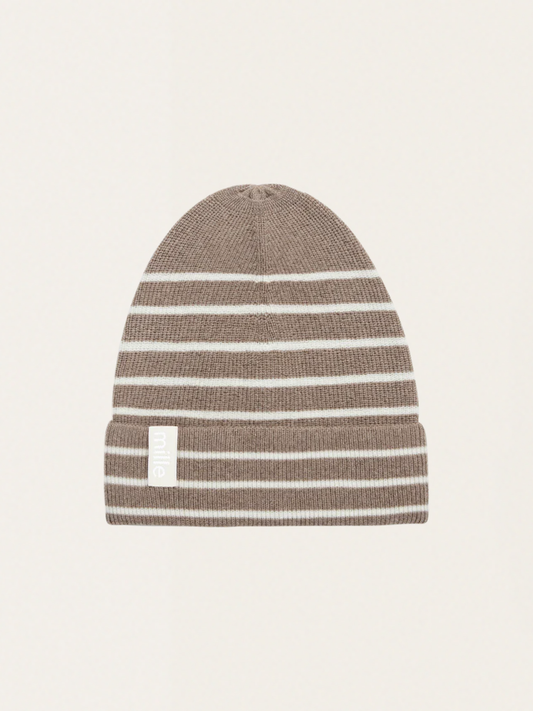 Czapka typu beanie z wełny merino 'Fine'