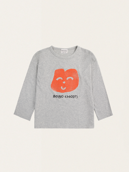 Bawełniany long sleeve Kids Joyful Face