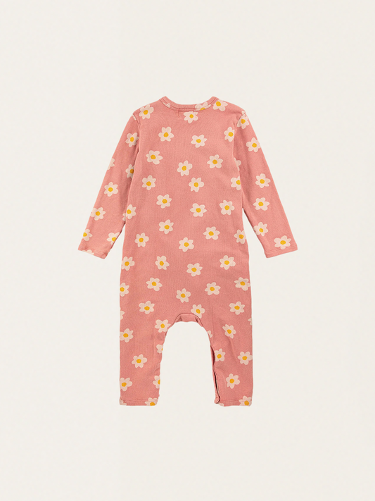 Kopertowa piżamka baby - Little Flower all over