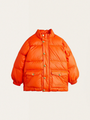 Kurtka puchowa z kapturem Puffer Red