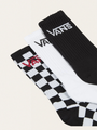 Skarpetki Classic Vans Crew 3 szt. Black / White