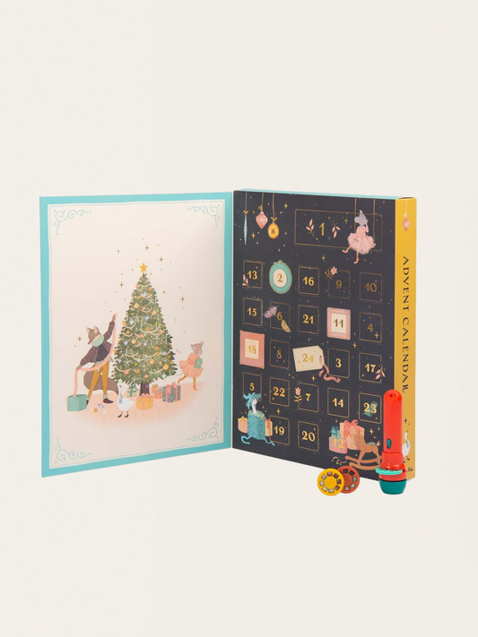 Kalendarz adwentowy z projektorem