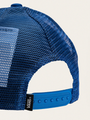 Czapka z daszkiem z siateczką Classic Patch Curved Bill Trucker Blue