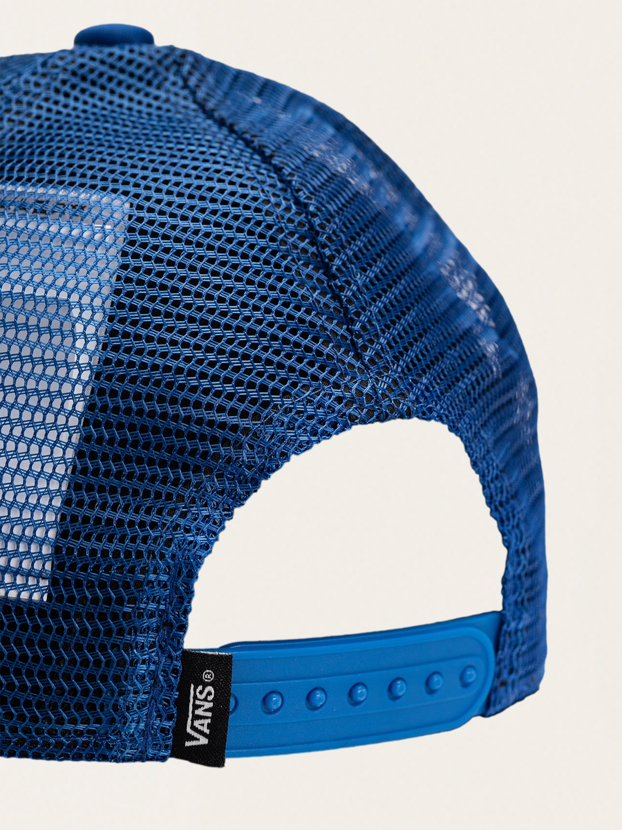 Czapka z daszkiem z siateczką Classic Patch Curved Bill Trucker Blue