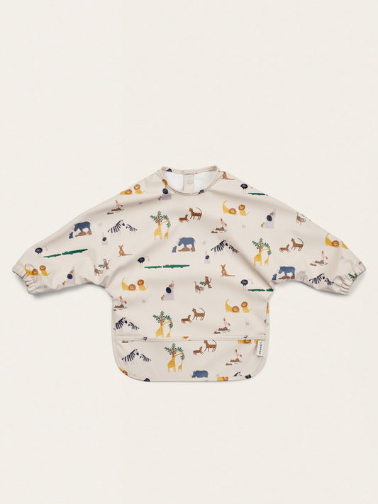 Wodoodporny śliniak z długim rękawem Merle