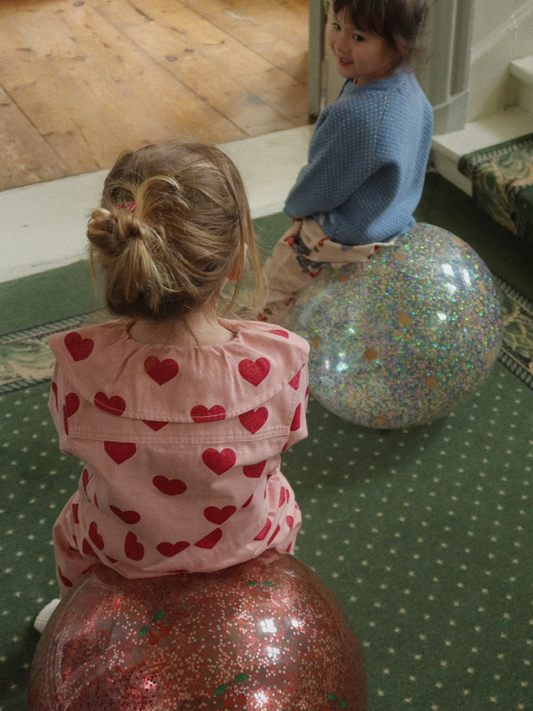 Kurtka denimowa Magot AMOUR GLITTER