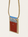 Etui na telefon Wonders  Sandy yellow + Shipwreck rust