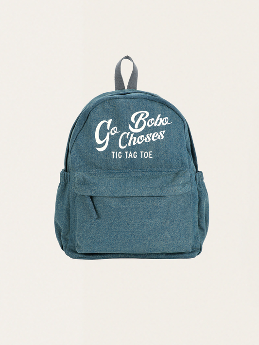Denimowy plecak szkolny Go Bobo