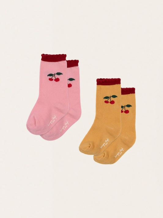 Skarpetki Frill Socks 2-pak Cherry