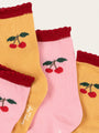 Skarpetki Frill Socks 2-pak Cherry