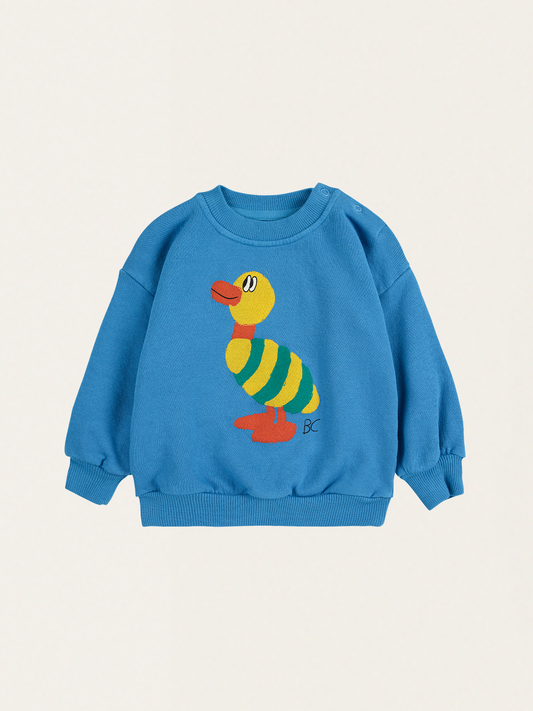 Bawełniana bluza Baby Stripped Duck