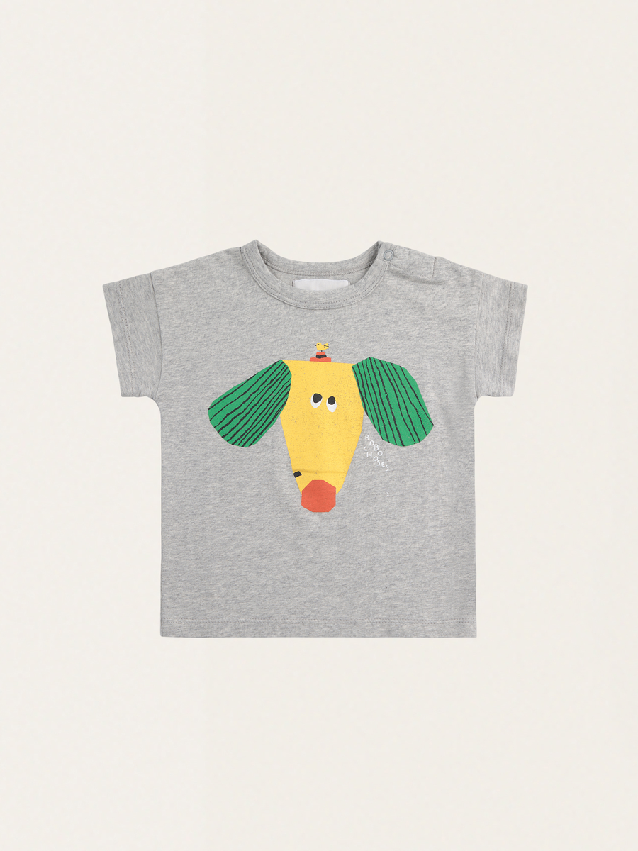 Bawełniany T-shirt Baby Happy Dog