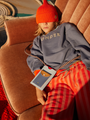 Etui na telefon Wonders  zissou blue + blue whale