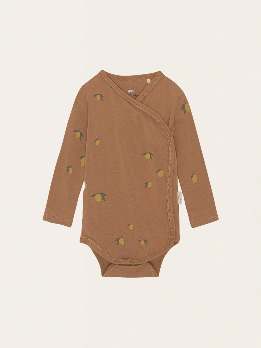 Kopertowe body Basic Newborn Ls Body