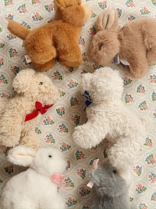 Pluszowe zwierzątko Baby Animals BROWN BUNNY