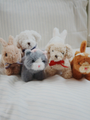 Pluszowe zwierzątko Baby Animals WHITE DOG