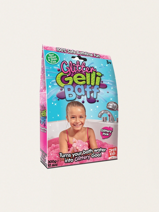 Magiczny proszek do kąpieli Gelli Baff Glitter Różowy