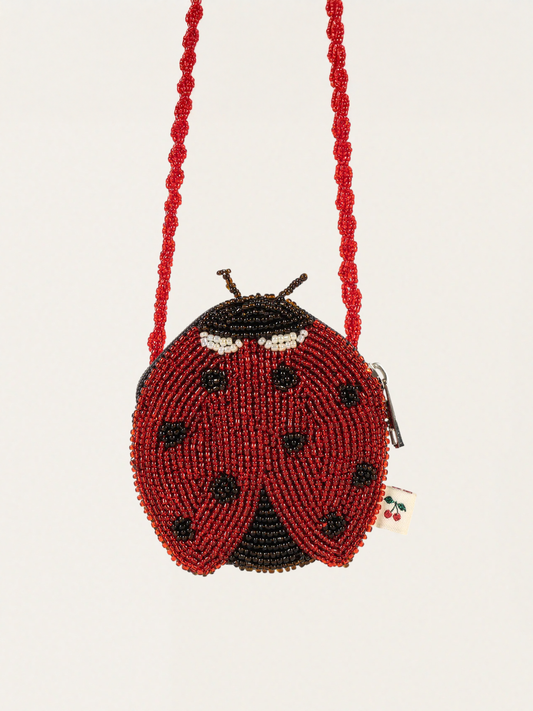 Torebka koralikowa Ladybug
