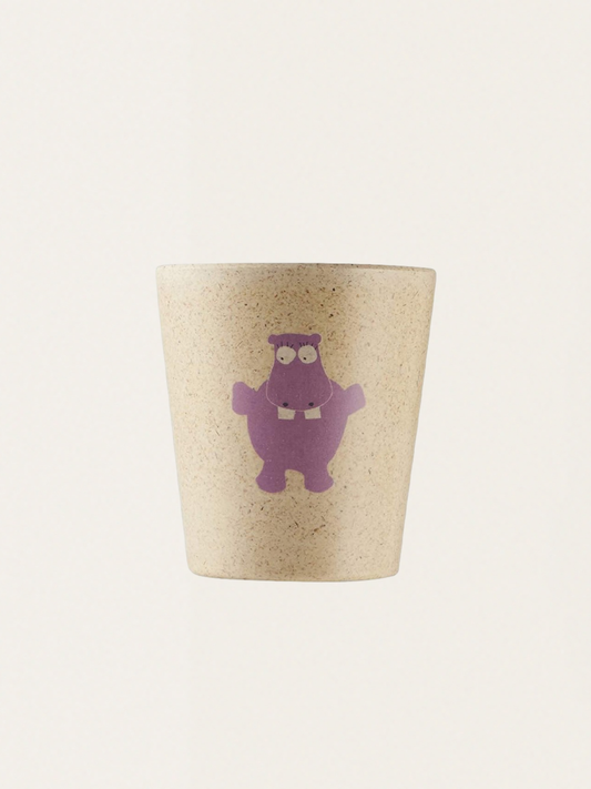 Bambusowy kubek do płukania zębów Hippo