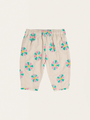 Bawełniane pikowane spodnie Baby Kaleidoscope all over
