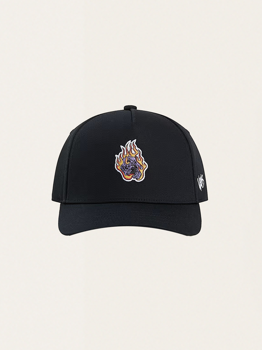 Czapka z daszkiem Cypress Strapback Black